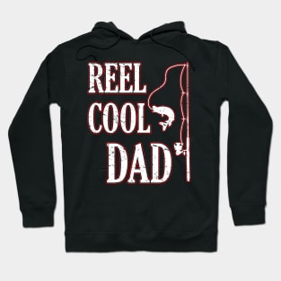 Reel Dad Fisherman Daddy Father's Day Christmas Fishing Hoodie